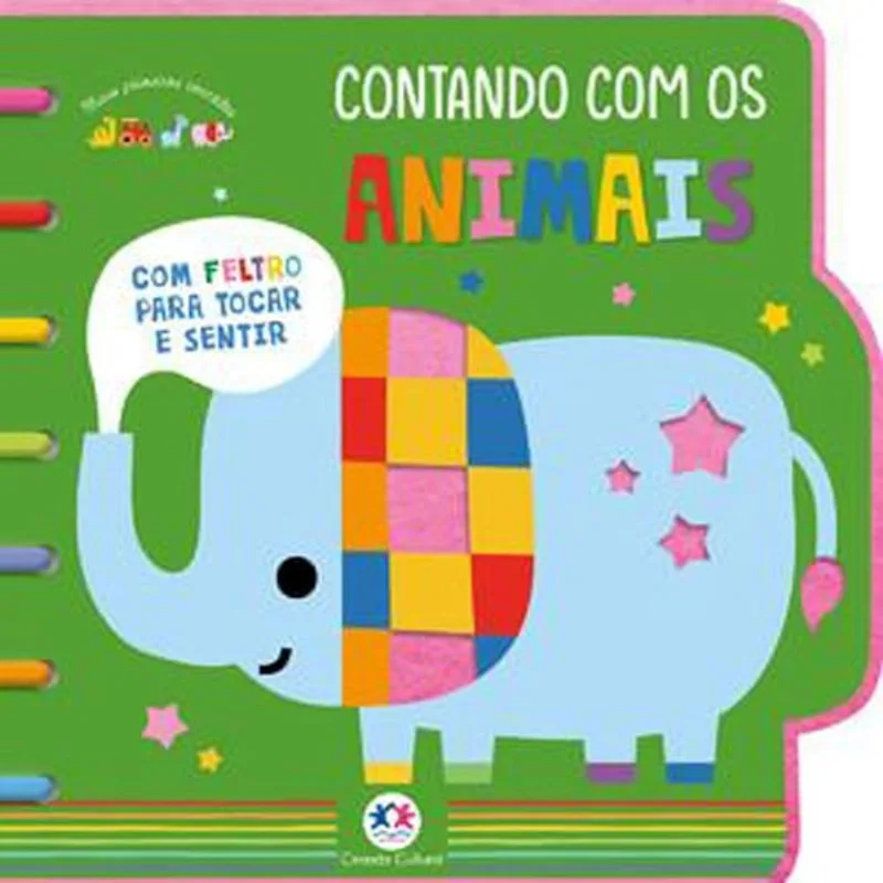 Livro Contando Com Os Animais Ciranda Cultural (MP)