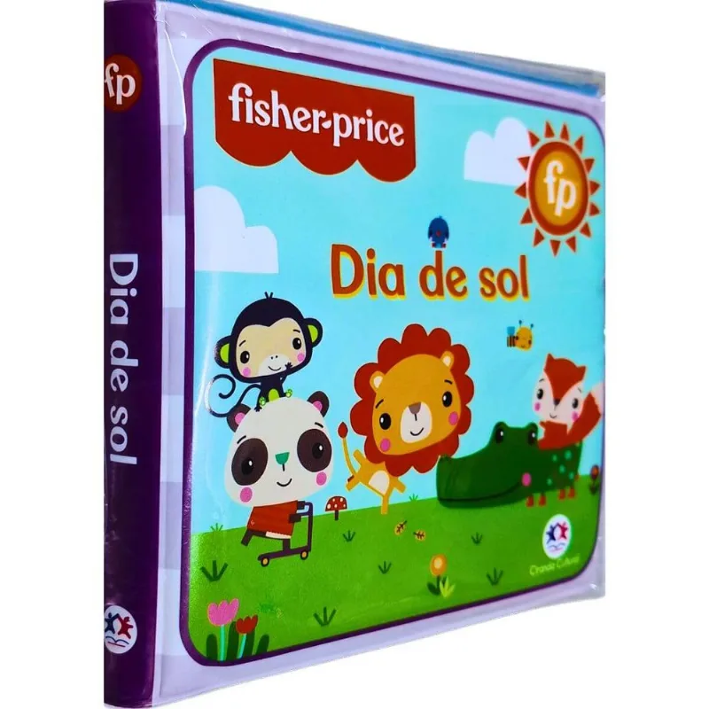 Livro De Banho Impermeável Dia De Sol Fisher-price Ciranda Cultural