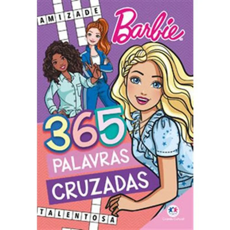 Livro 365 Barbie Palavras Cruzadas Ciranda Cultural (MP)