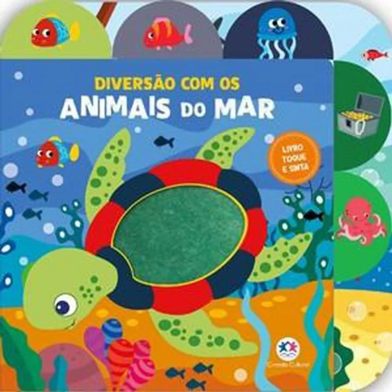 Livro Diversão Com Os Animais Do Mar Ciranda Cultural (MP)