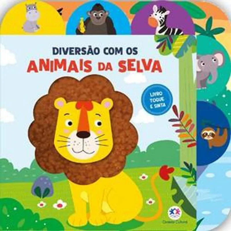 Livro Diversão Com Os Animais Da Selva Ciranda Cultural (MP)