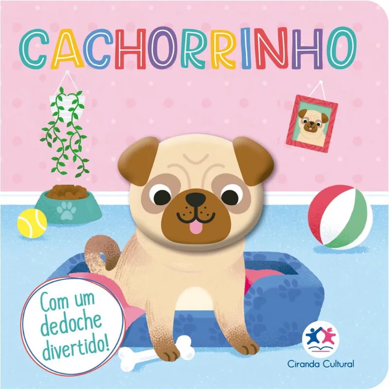 Dedoche divertido - cachorrinho