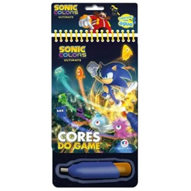 Livro Sonic Cores Do Game Ciranda Cultural (MP)