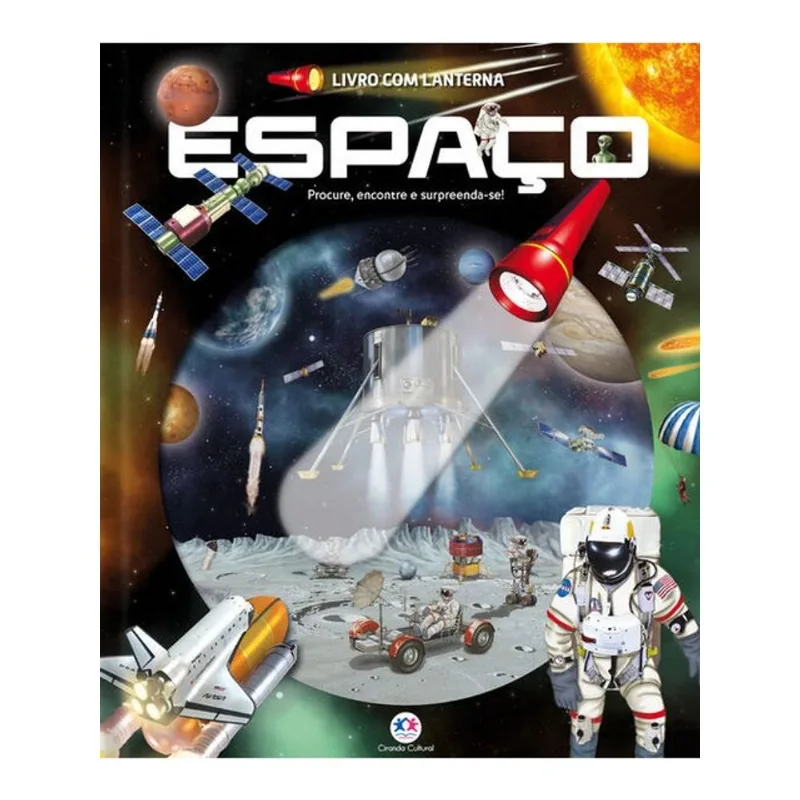 ESPAÇO - LIVRO COM LANTERNA
