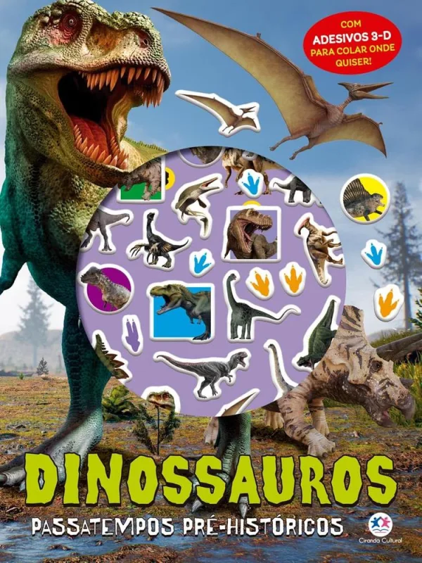 Dinossauros - Passatempos Pré-Históricos - LC - Livros