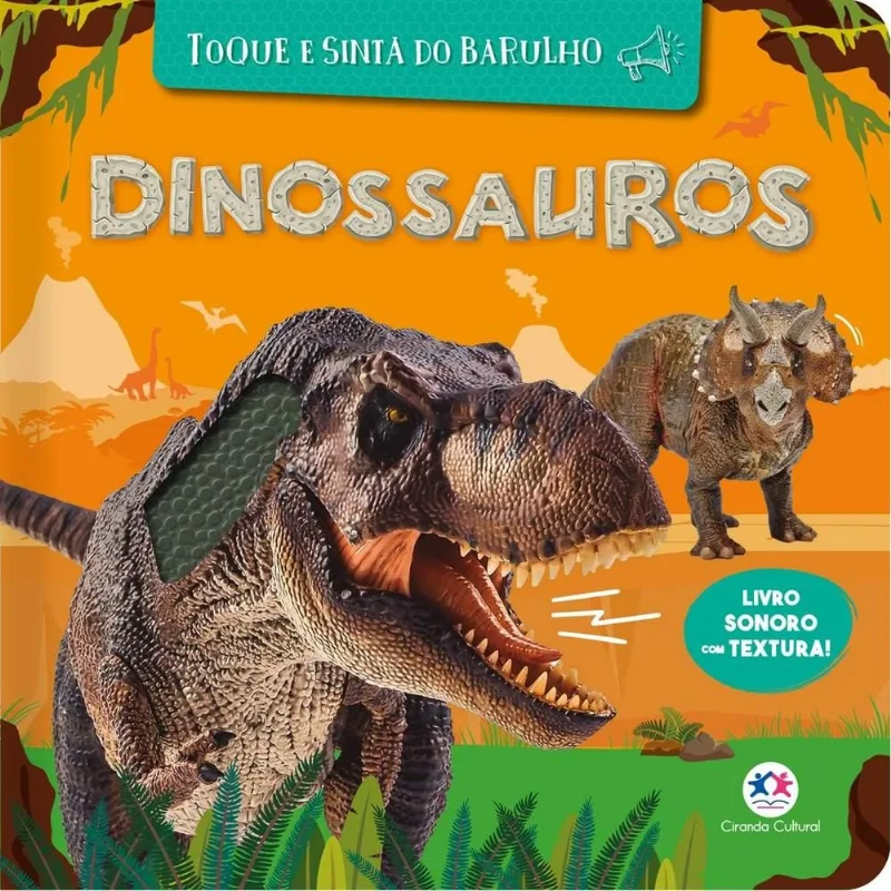 Dinossauros - Livro Sonoro Com Textura