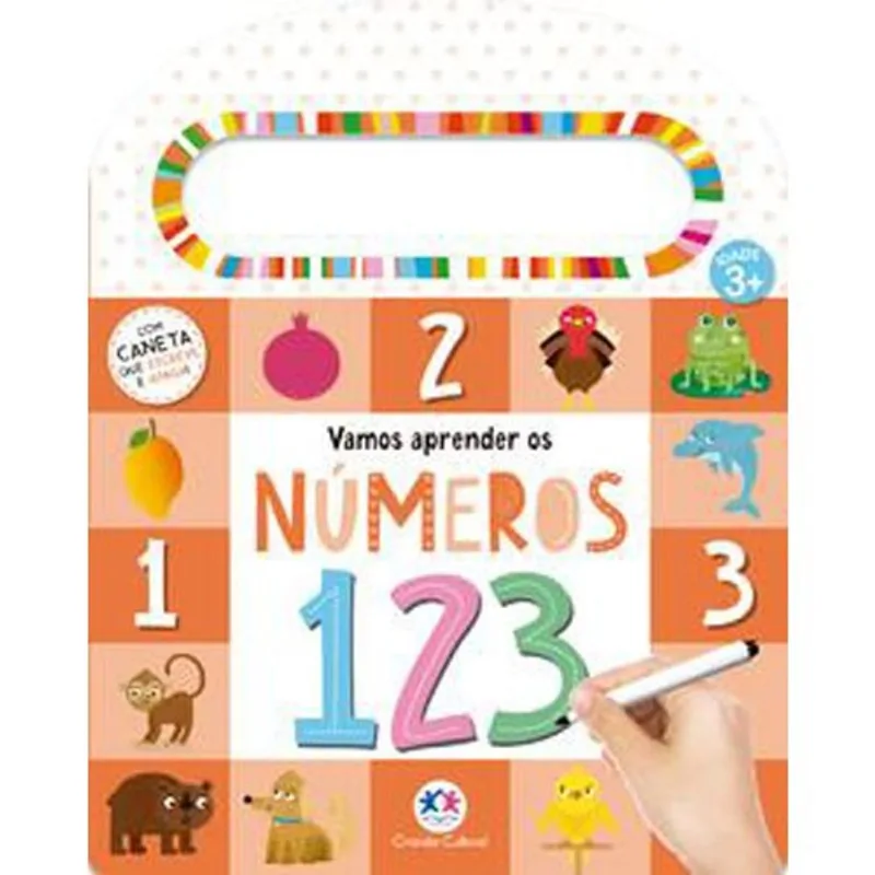 LIVRO VAMOS APRENDER OS NÚMEROS (MP) - CIRANDA CULTURAL