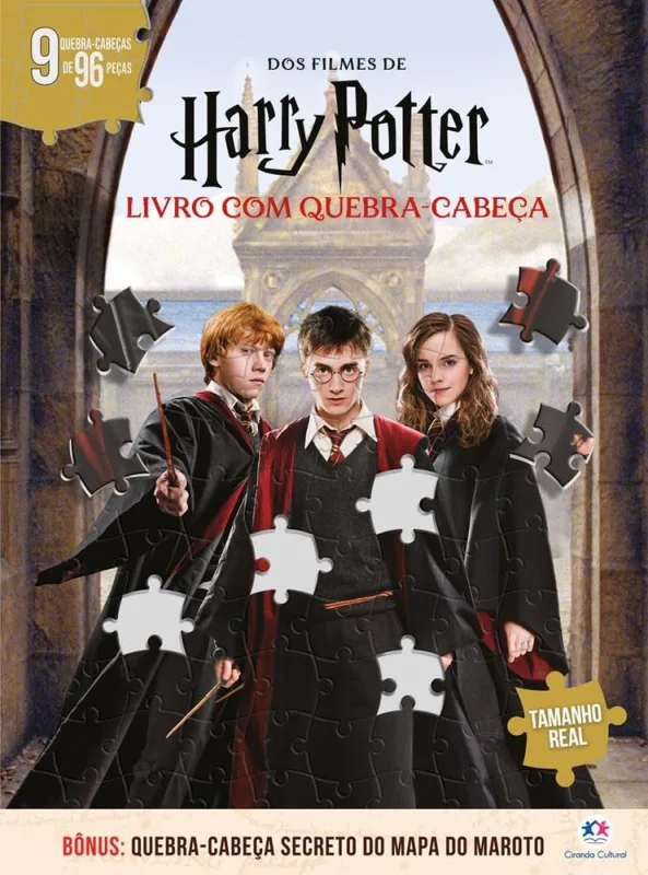 Harry Potter - Livro Com Quebra-Cabeça - LC - Livros