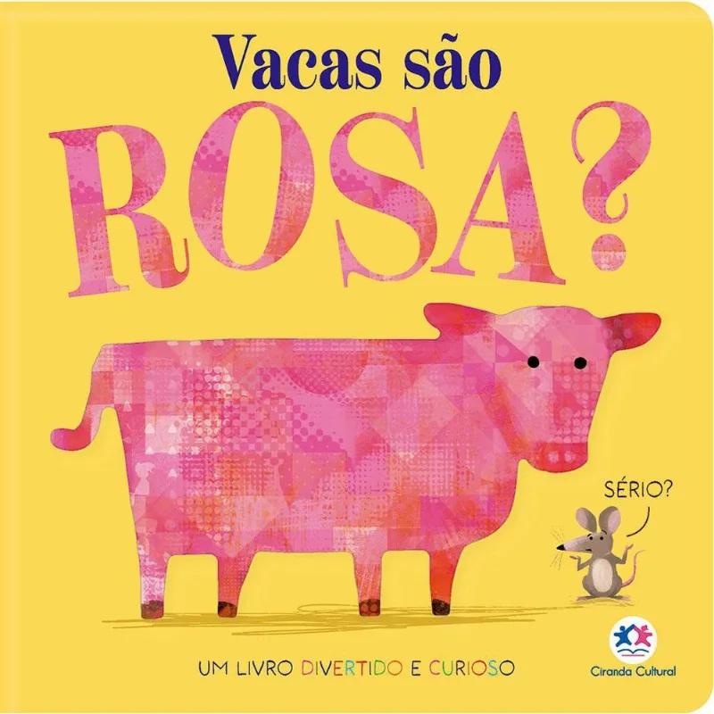 LIVRO VACAS SÃO ROSA? (MP) - CIRANDA CULTURAL