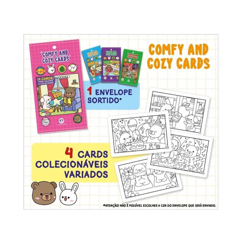 Cards para Colorir Catavento Confy - Catavento