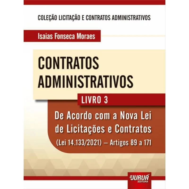 CONTRATOS ADMINISTRATIVOS - LIVRO 3 - 2023