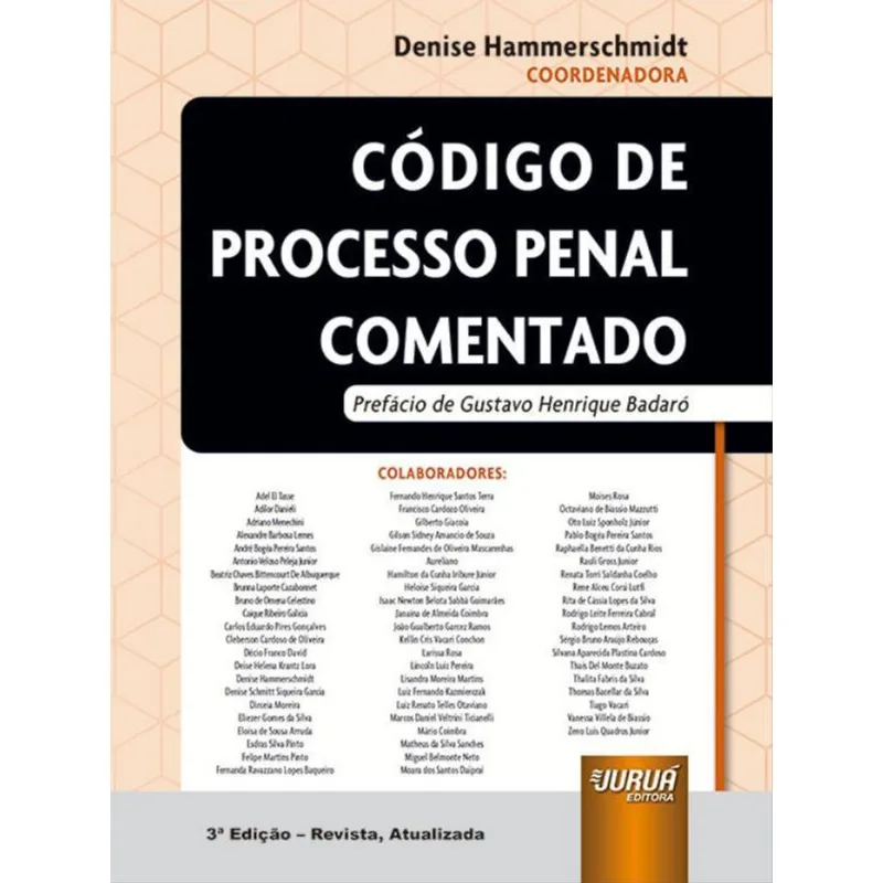 CÓDIGO DE PROCESSO PENAL COMENTADO - 2023