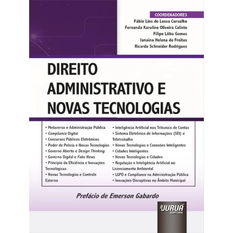 DIREITO ADMINISTRATIVO E NOVAS TECNOLOGIAS - 2023