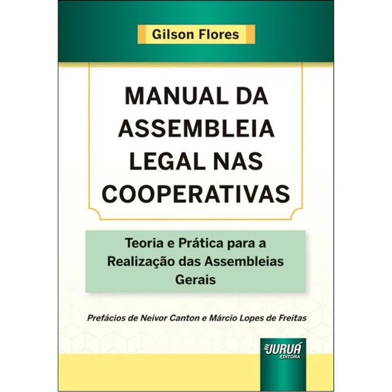 MANUAL DA ASSEMBLEIA LEGAL NAS COOPERATIVAS