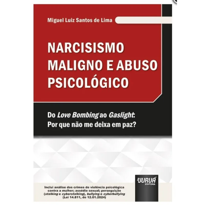 NARCISISMO MALIGNO E ABUSO PSICOLÓGICO - 2024
