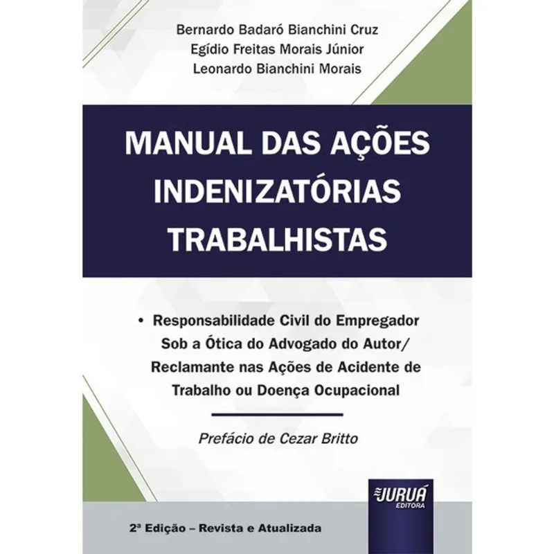 MANUAL DAS AÇÕES INDENIZATÓRIAS TRABALHISTAS - 2025