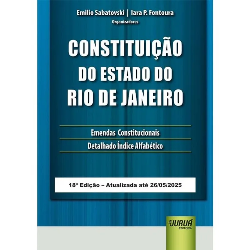 CONSTITUIÇÃO DO ESTADO DO RIO DE JANEIRO - 2025