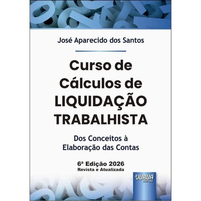 CURSO DE CÁLCULOS DE LIQUIDAÇÃO TRABALHISTA - 2026
