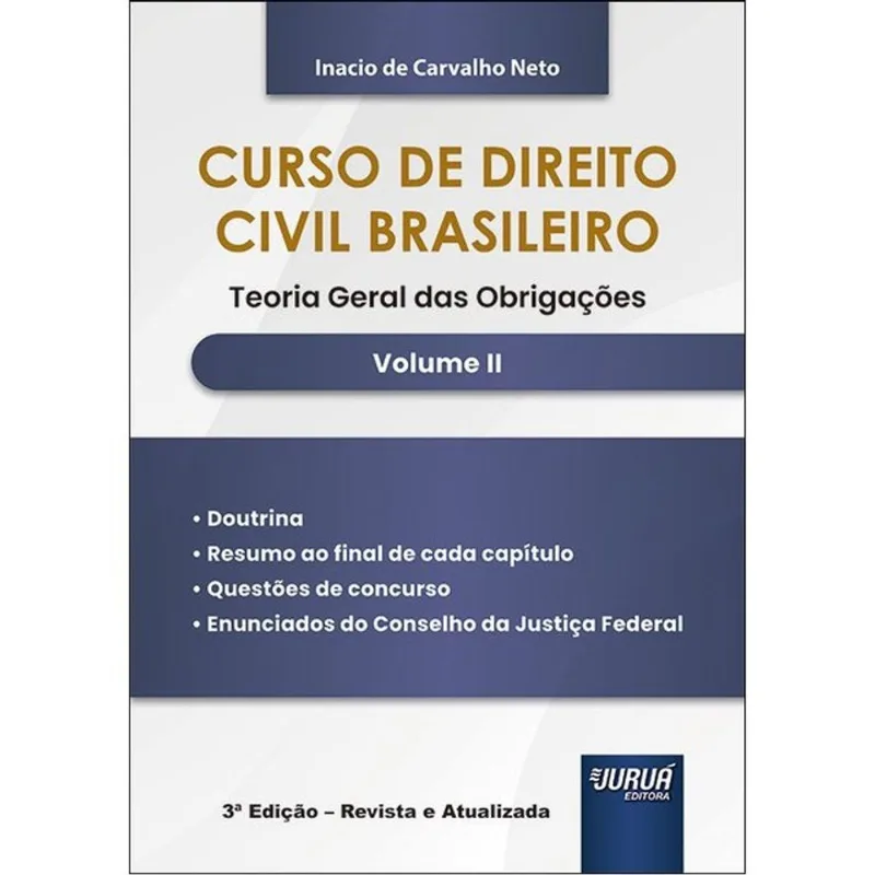 CURSO DE DIREITO CIVIL BRASILEIRO - 2026 - VOL. 2