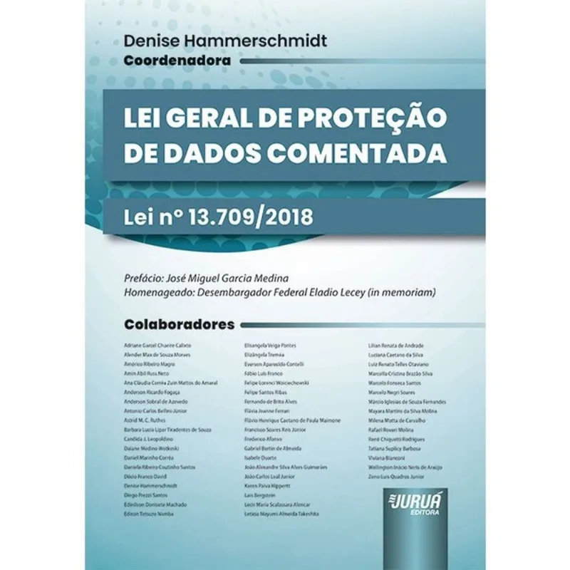 LEI GERAL DE PROTEÇÃO DE DADOS COMENTADA - LEI 13.709/2018 - 2026