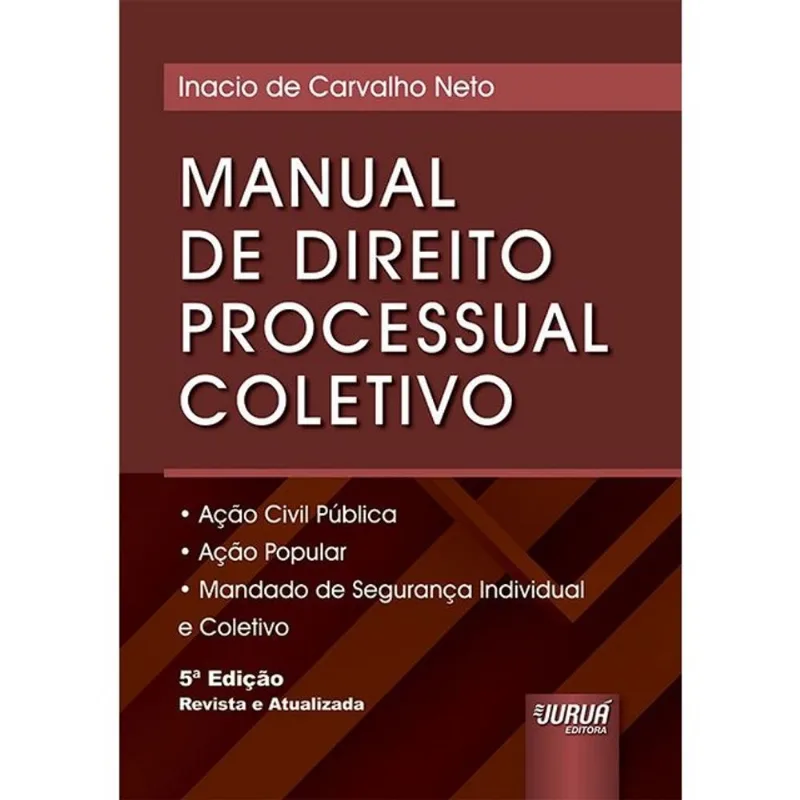 MANUAL DE DIREITO PROCESSUAL COLETIVO - 2026