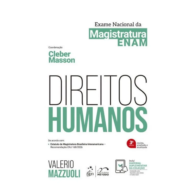 DIREITOS HUMANOS - EXAME NACIONAL DA MAGISTRATURA - 3ª EDIÇÃO 2026