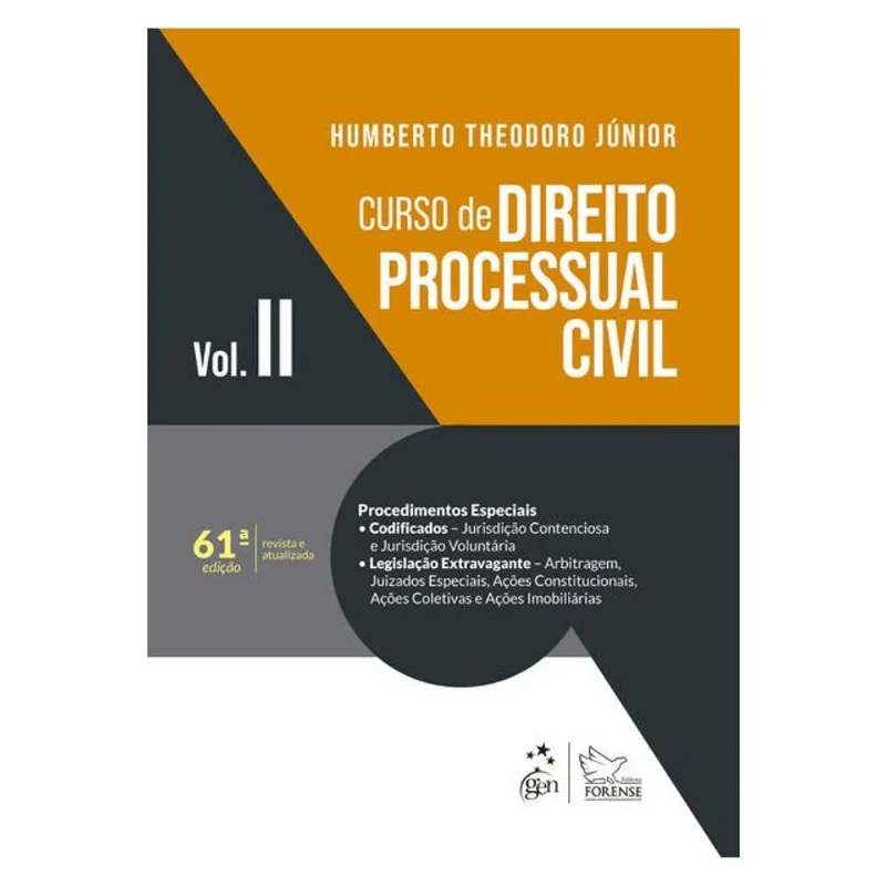 CURSO DE DIREITO PROCESSUAL CIVIL VOL. 2 - 61ª EDIÇÃO 2027