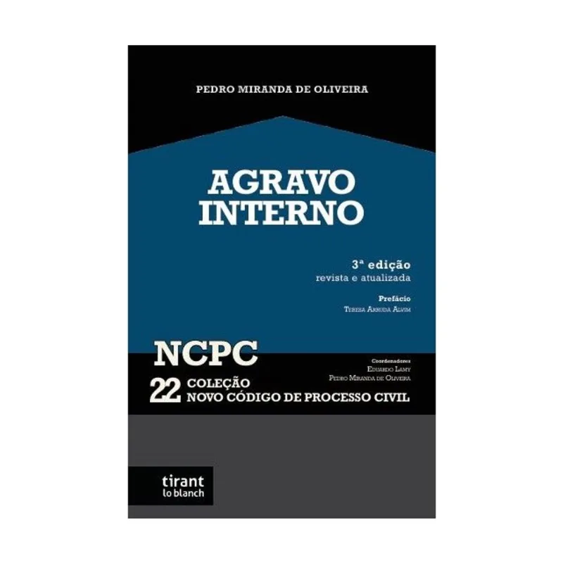 AGRAVO INTERNO - COLEÇÃO NCPC 22 - 2026