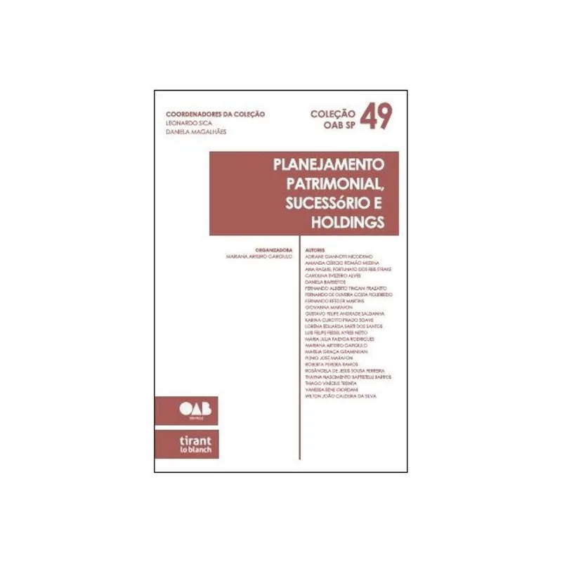PLANEJAMENTO PATRIMONIAL, SUCESSÓRIO E HOLDINGS - 2026 - VOL. 49