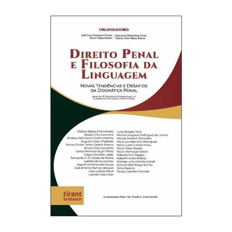 DIREITO PENAL E FILOSOFIA DA LINGUAGEM - 2026