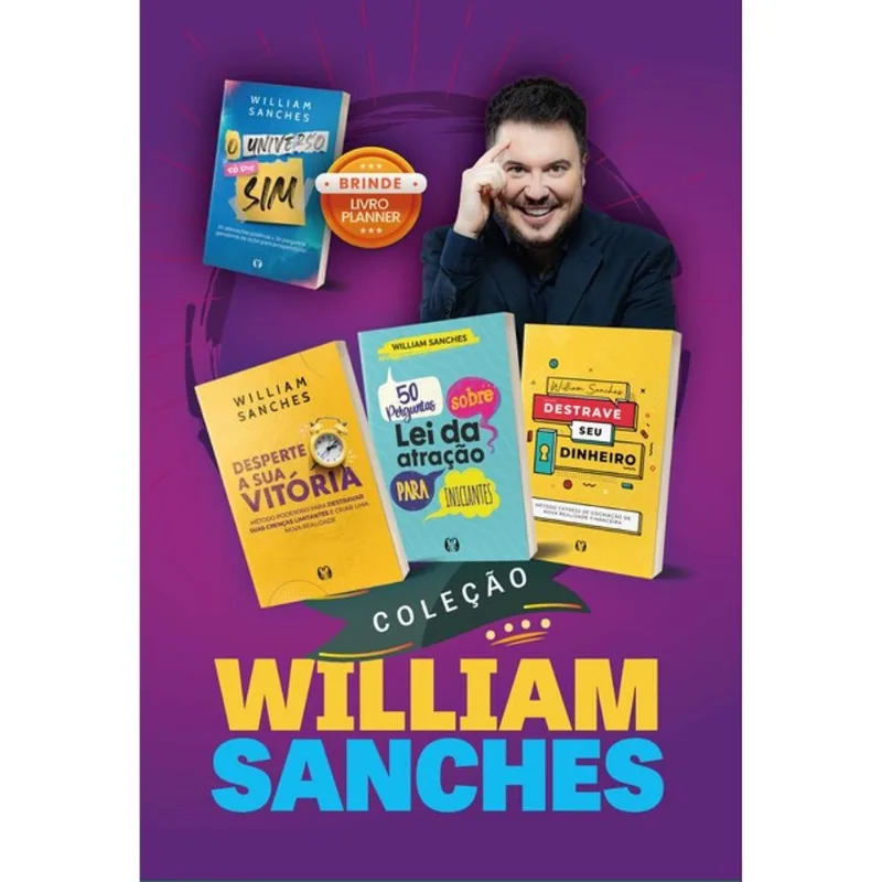 COLEÇÃO WILLIAM SANCHES - BOX