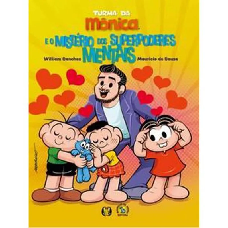 LIVRO TURMA DA MÔNICA E O MISTÉRIO DOS SUPERPODERES MENTAIS (MP) - CITAD EL