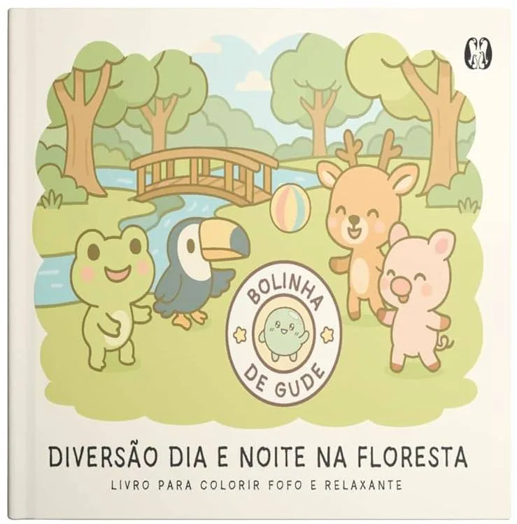 Bolinha De Gude - Diversão Dia E Noite Na Floresta - LC - Livros
