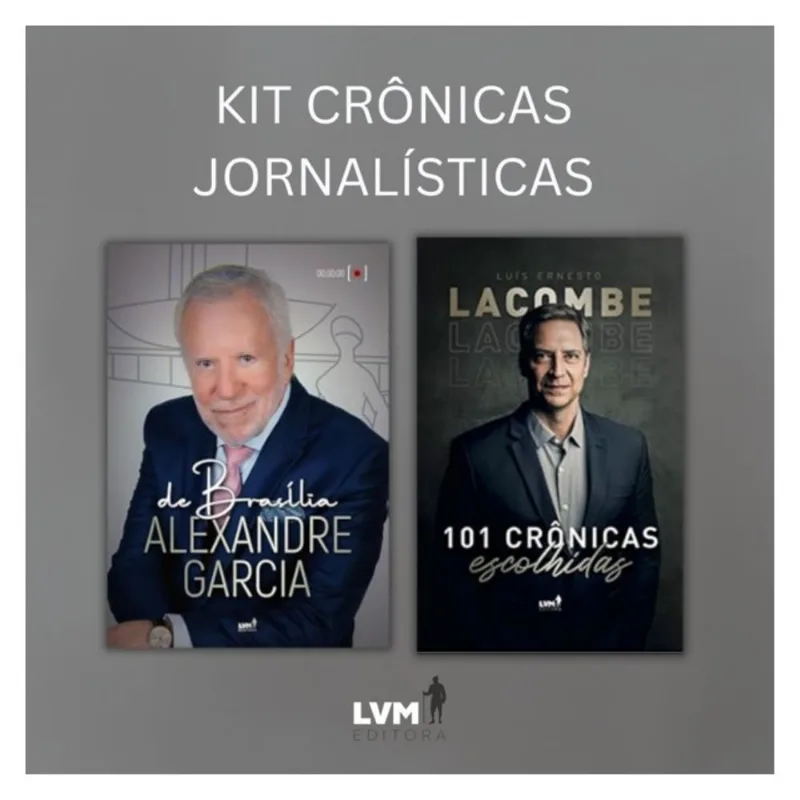 KIT CRÔNICAS JORNALÍSTICAS