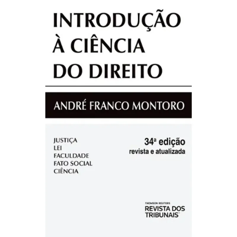 INTRODUÇÃO À CIÊNCIA DO DIREITO - 2020
