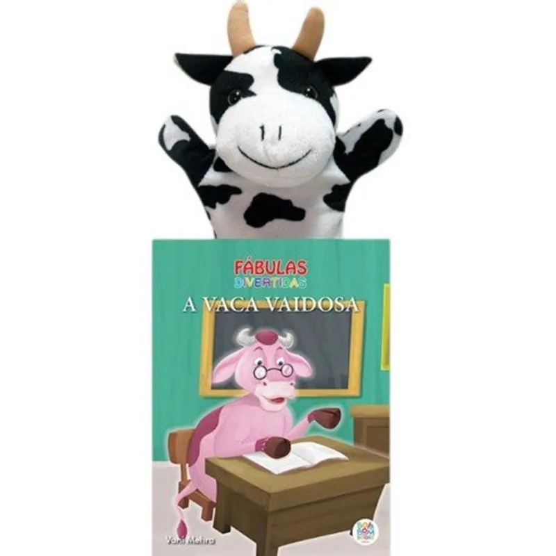Livro Fábulas Divertidas: A Vaca Vaidosa Bom Bom Books (MP)