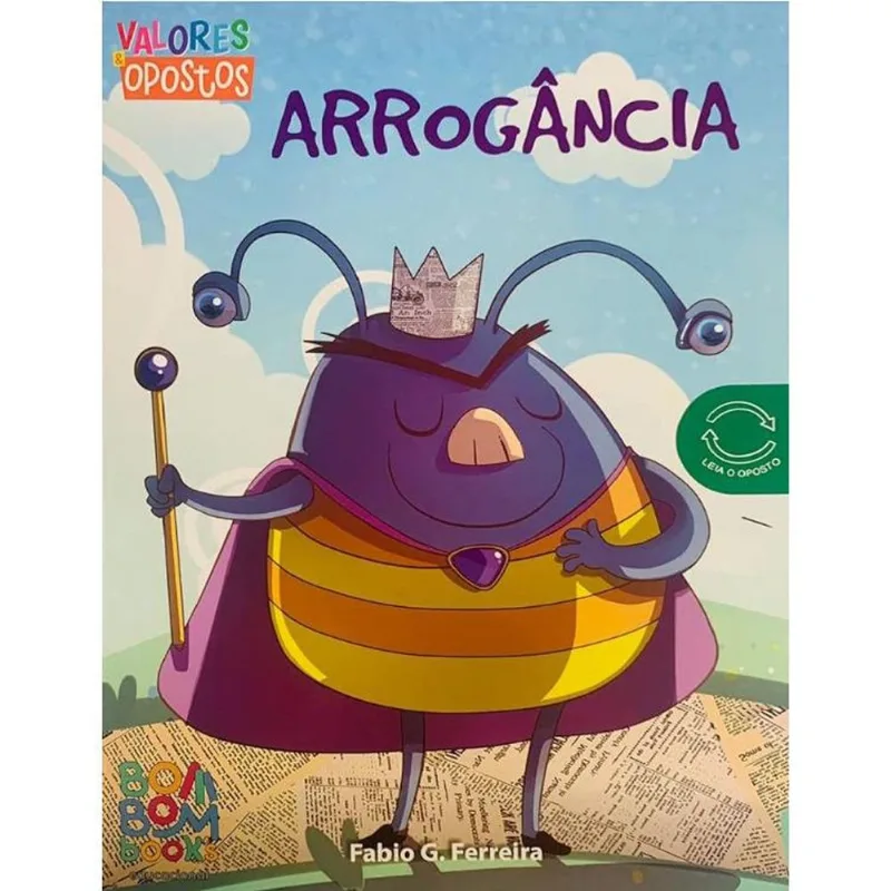 LIVRO VALORES & OPOSTOS - HUMILDADE / ARROGÂNCIA (MP) - BOM BOM BOOKS