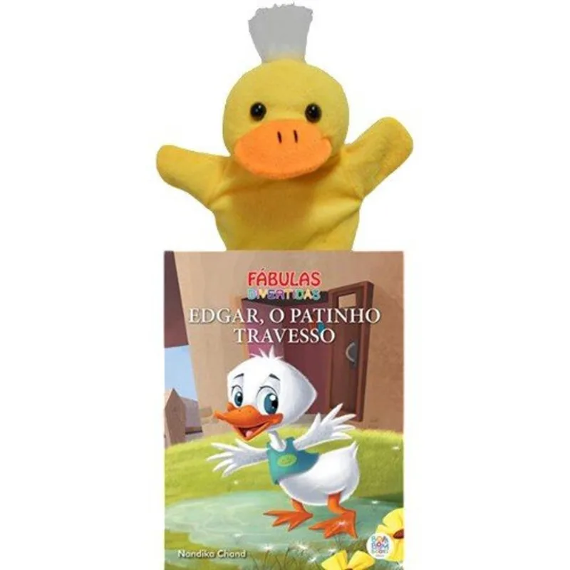 Livro Fábulas Divertidas: Edgar, O Patinho Travesso Bom Bom Books (MP)