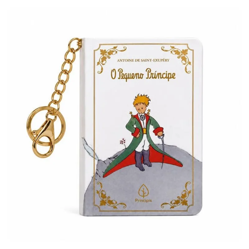 O PEQUENO PRÍNCIPE - LIVRO COM CHAVEIRO - ANTOINE DE SAINT-EXUPÉRY - CAPA DURA