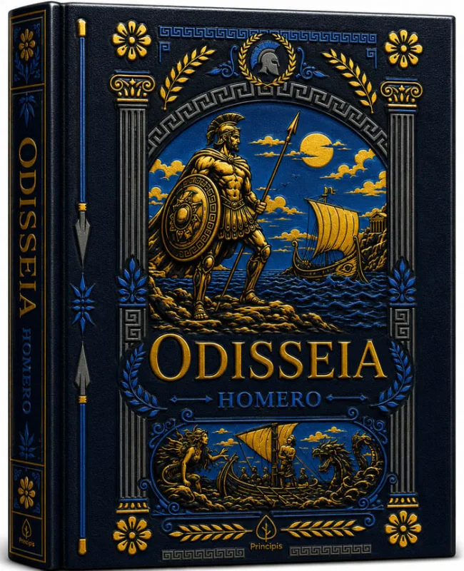 Odisseia - Edição Supreme Capa Dura Com Alto Relevo - LC