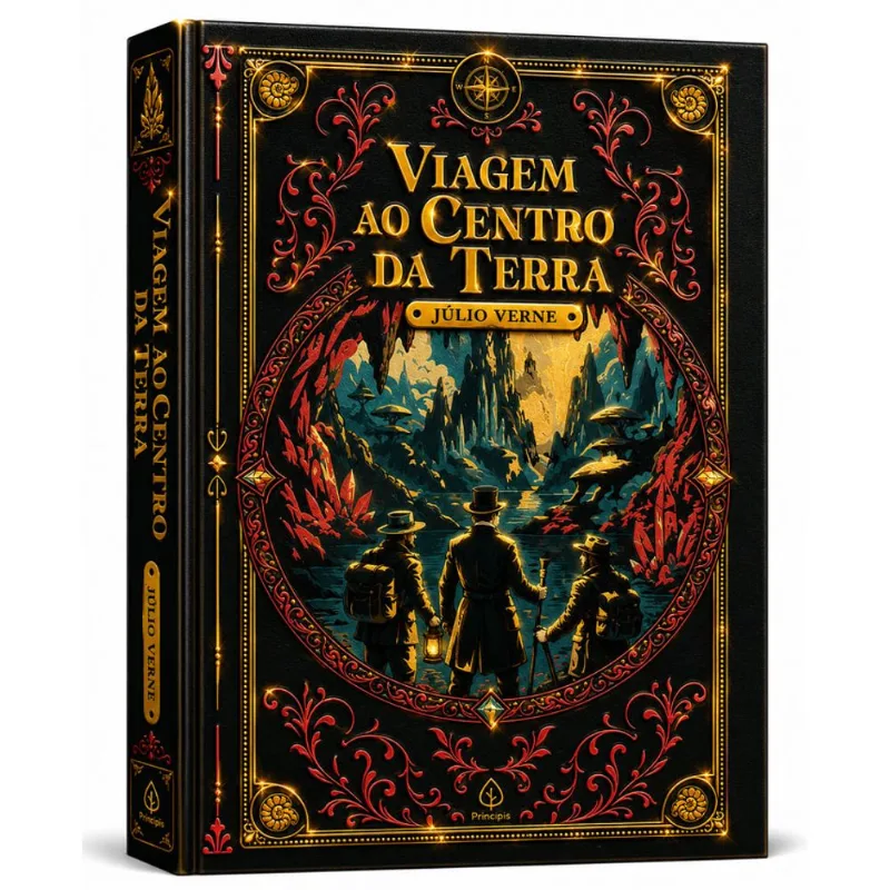 Viagem Ao Centro Da Terra - Edição Supreme Capa Dura Com Alto Relevo