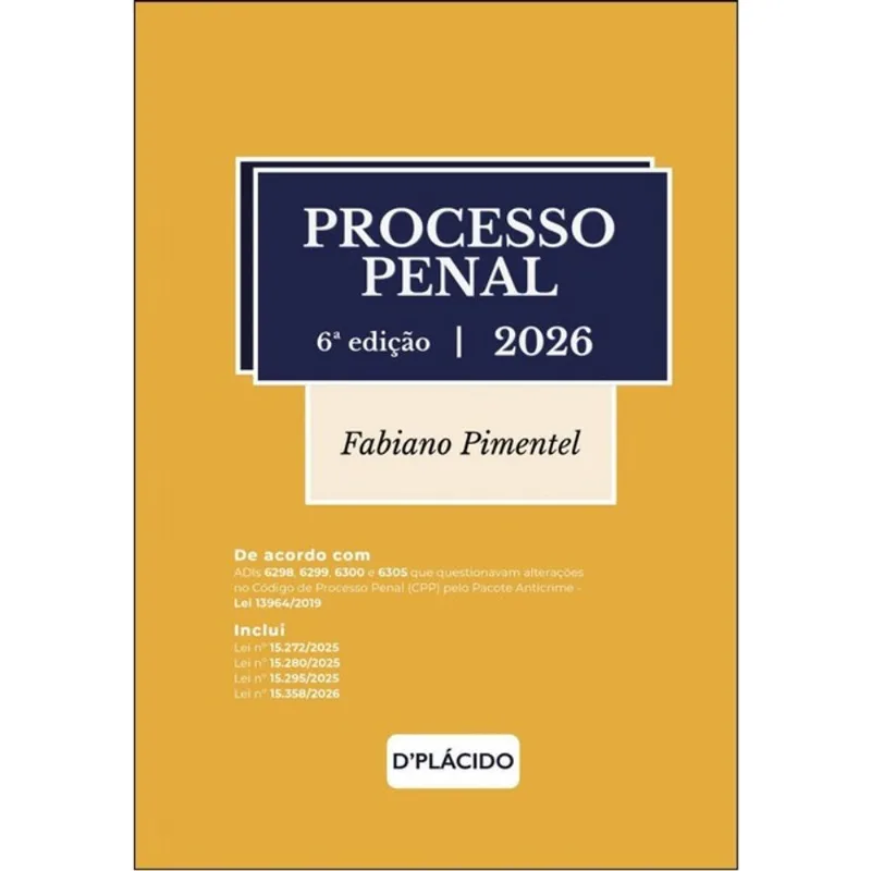 PROCESSO PENAL - 2026