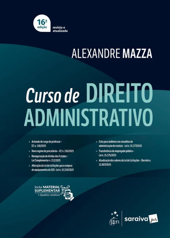 Curso De Direito Administrativo - Mazza - LC
