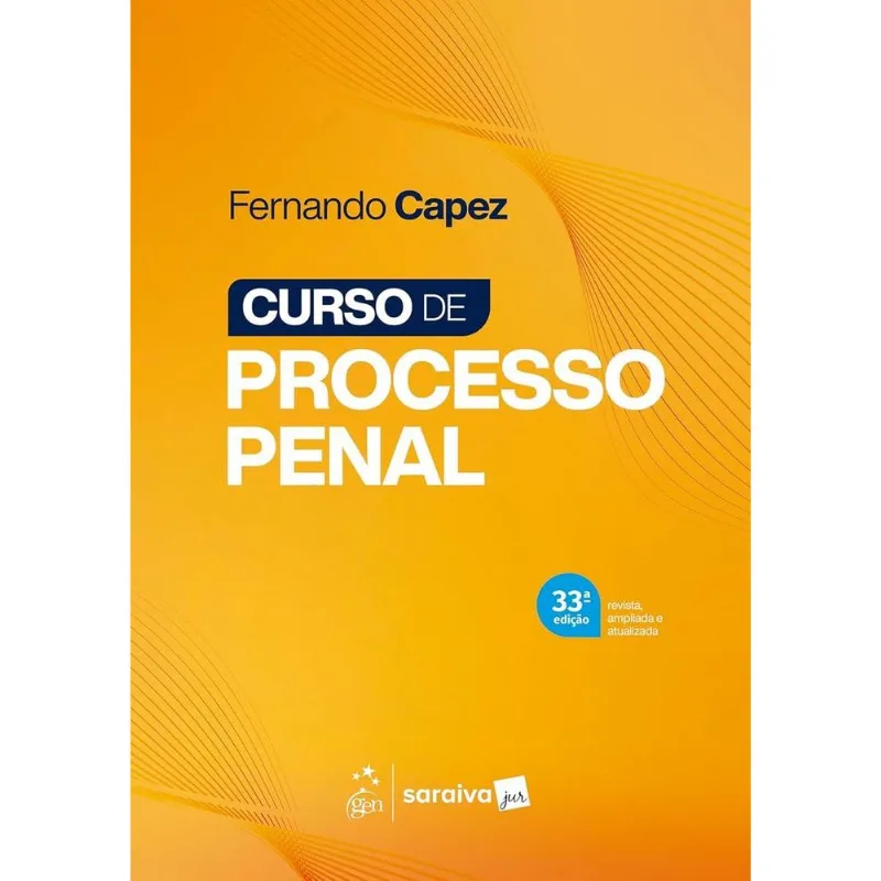 Curso De Processo Penal - Capez
