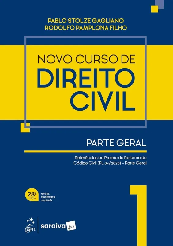 Novo Curso De Direito Civil 1 - LC - Livros