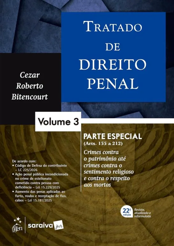 Tratado De Direito Penal 3 - LC - Livros