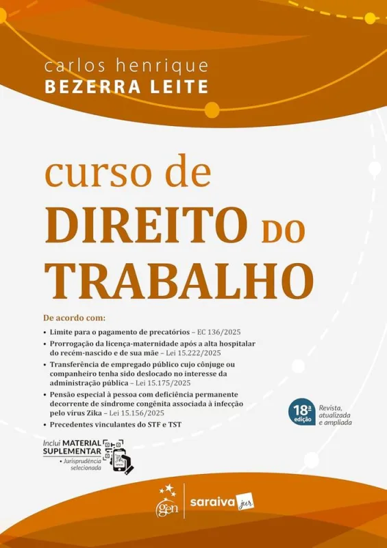 Curso De Direito Do Trabalho - Leite - LC