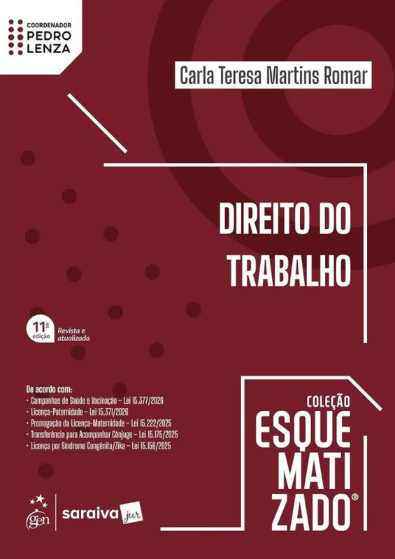 Direito Do Trabalho Esquematizado - LC - Livros