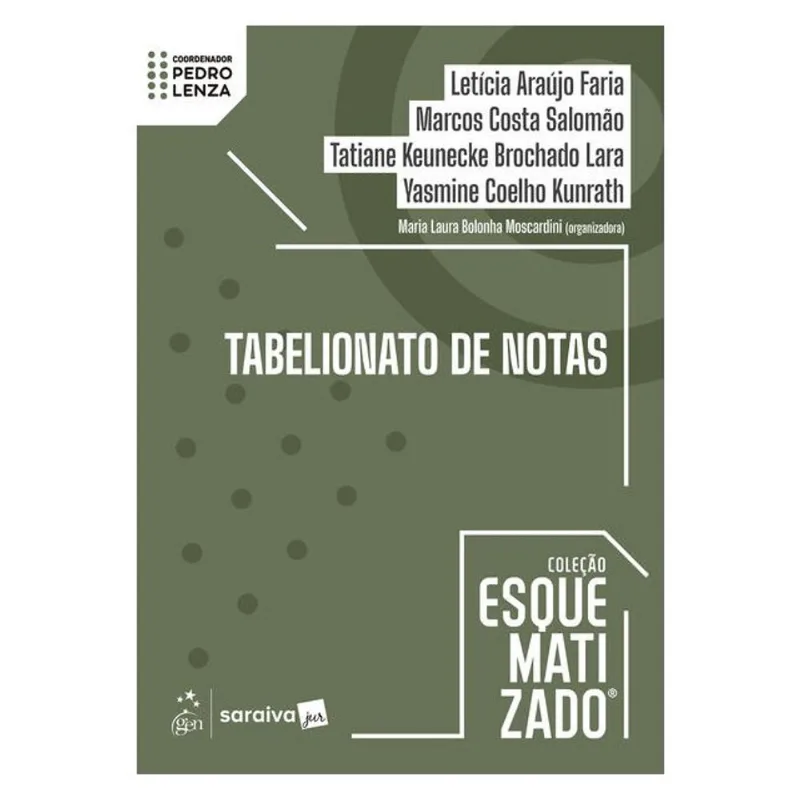 TABELIONATO DE NOTAS - COLEÇÃO ESQUEMATIZADO - 1ª EDIÇÃO 2026