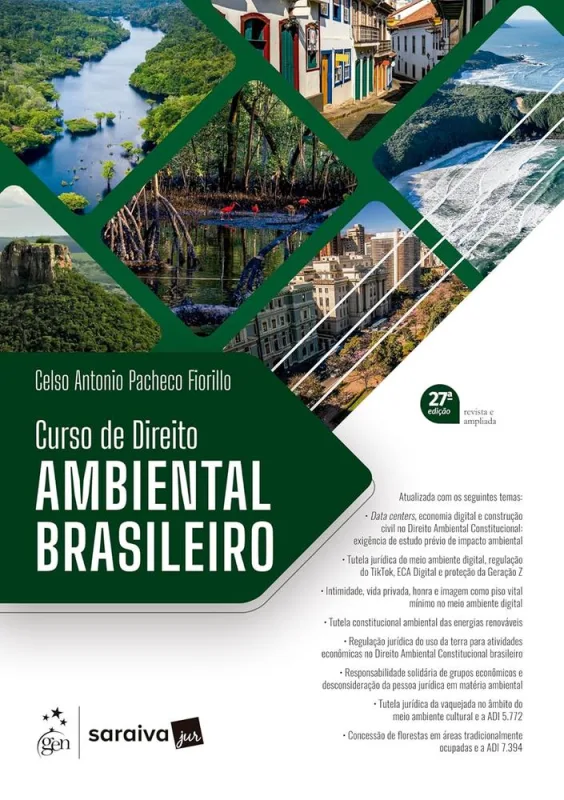 Curso De Direito Ambiental Brasileiro - LC - Livros